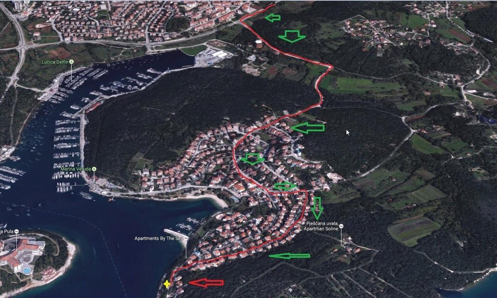 Goga Apartments Pula Dış mekan fotoğraf